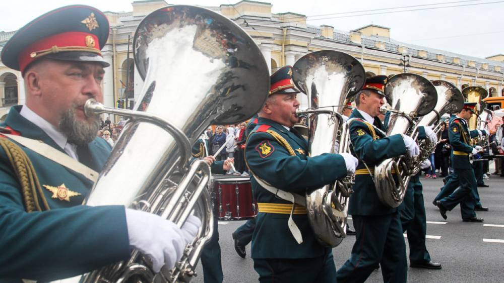 В Петербурге пройдет традиционный плац-парад военных оркестров гарнизона