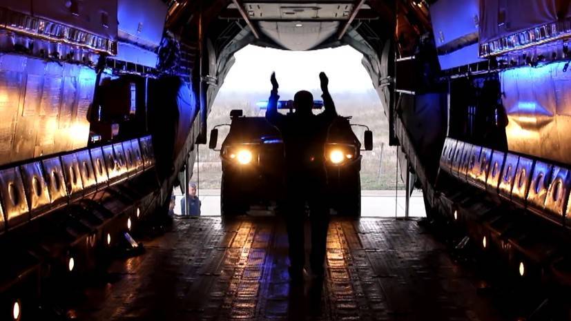 Минобороны доставило в Сирию бронеавтомобили для военной полиции — видео