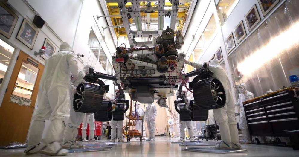NASA поставило новый марсоход на&nbsp;колеса