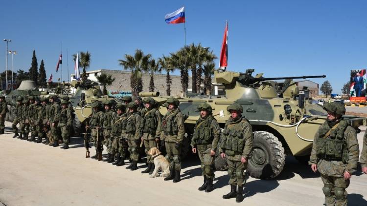 Военная полиция РФ провела патрулирование границы Сирии