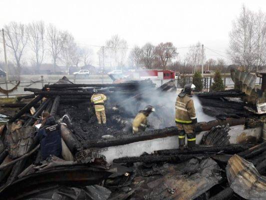 Трое детей стали жертвами пожара в Рязанской области