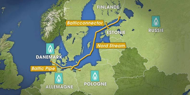 Дания согласовала строительство газопровода Baltic Pipe. Михаил Крутихин: Проект не является конкурентом «Северного потока-2», но позволит Польше отказаться от российского газа