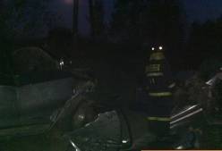 Во Всеволожском районе спасатели ликвидировали последствия столкновения авто с маршруткой