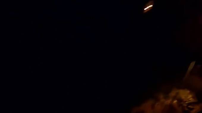 Ночью на Ириновском проспекте сгорела машина