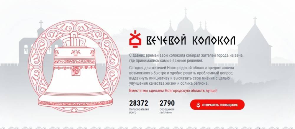 Срок ответа на обращения новгородцев через «Вечевой колокол» сократят до трех дней