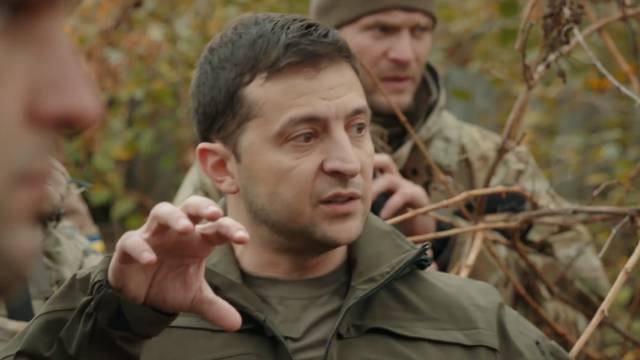 Зеленский показал новое видео скандального спора с националистами