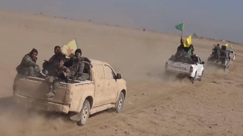 Курдские бандформирования сыграли для США ключевую роль в обворовывании Сирии