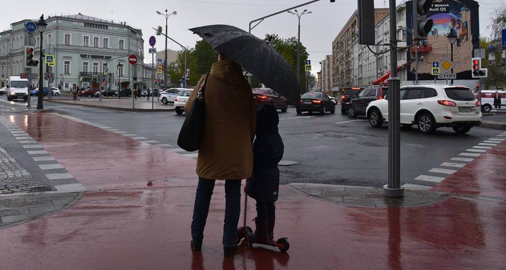 Неустойчивая погода ожидает москвичей на предстоящей неделе