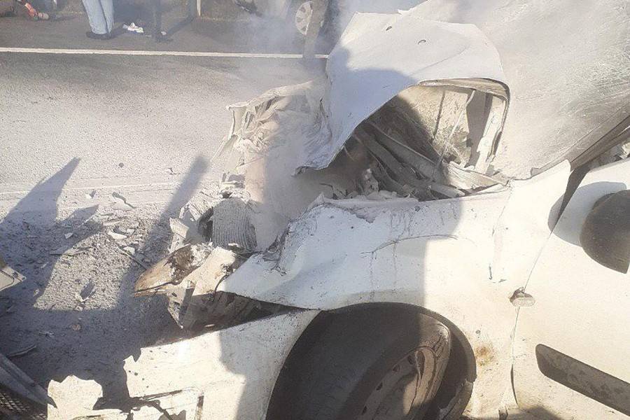Один человек погиб и трое пострадали из-за столкновения шести машин в Ленобласти