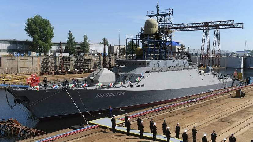 Истребитель ЧФ принял участие в испытаниях системы ПВО малого ракетного корабля «Ингушетия»