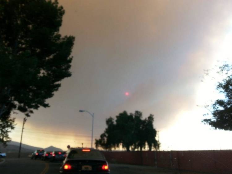 Новый лесной пожар вспыхнул в Калифорнии