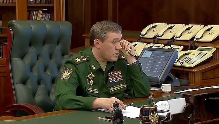 Главы генеральных штабов РФ и США провели телефонный разговор
