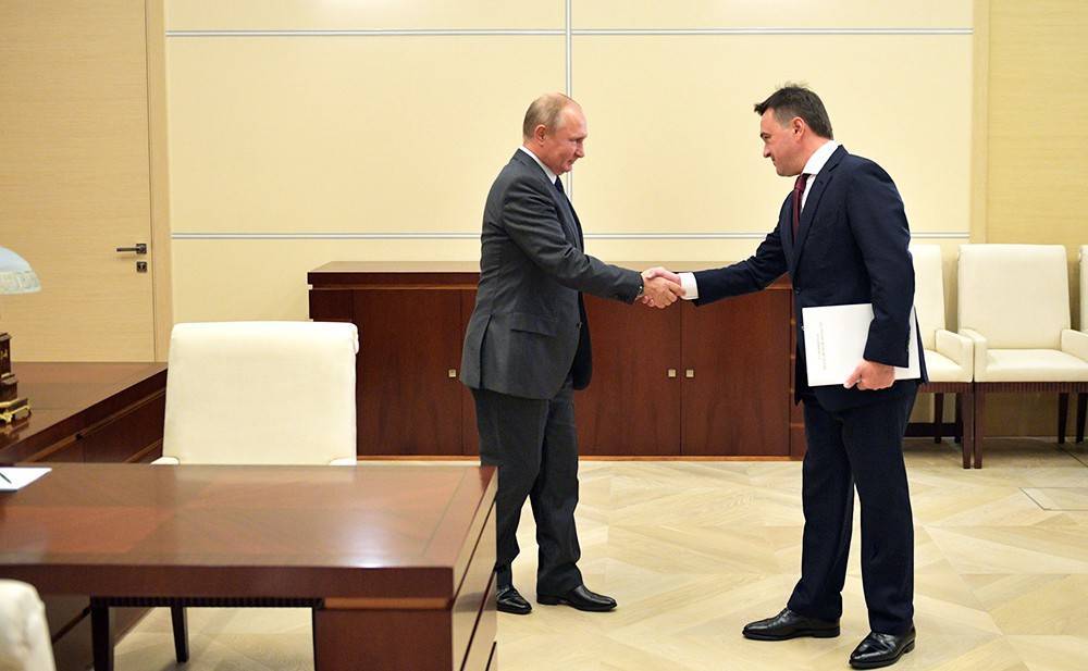 Воробьев рассказал Путину о проблеме обманутых дольщиков