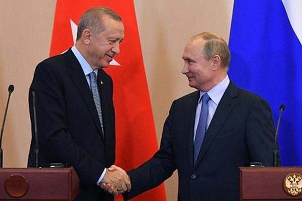 Стали известны подробности встречи Путина и Эрдогана