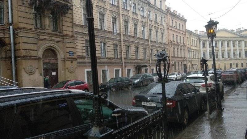 Снегоуборочная техника оперативно вышла на улицы Петербурга после выпадения осадков