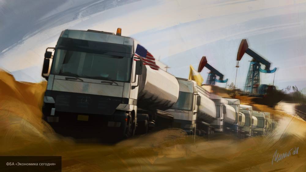 Видео с вывозящими украденную в Сирии нефть американскими машинами появилось в соцсетях