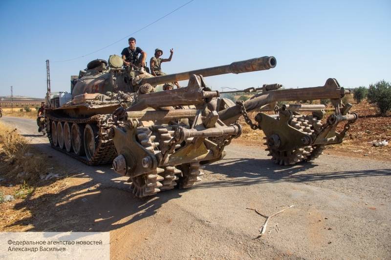 Авиация РФ и армия Сирии нанесли ответные удары по укреплениям курдских бандформирований
