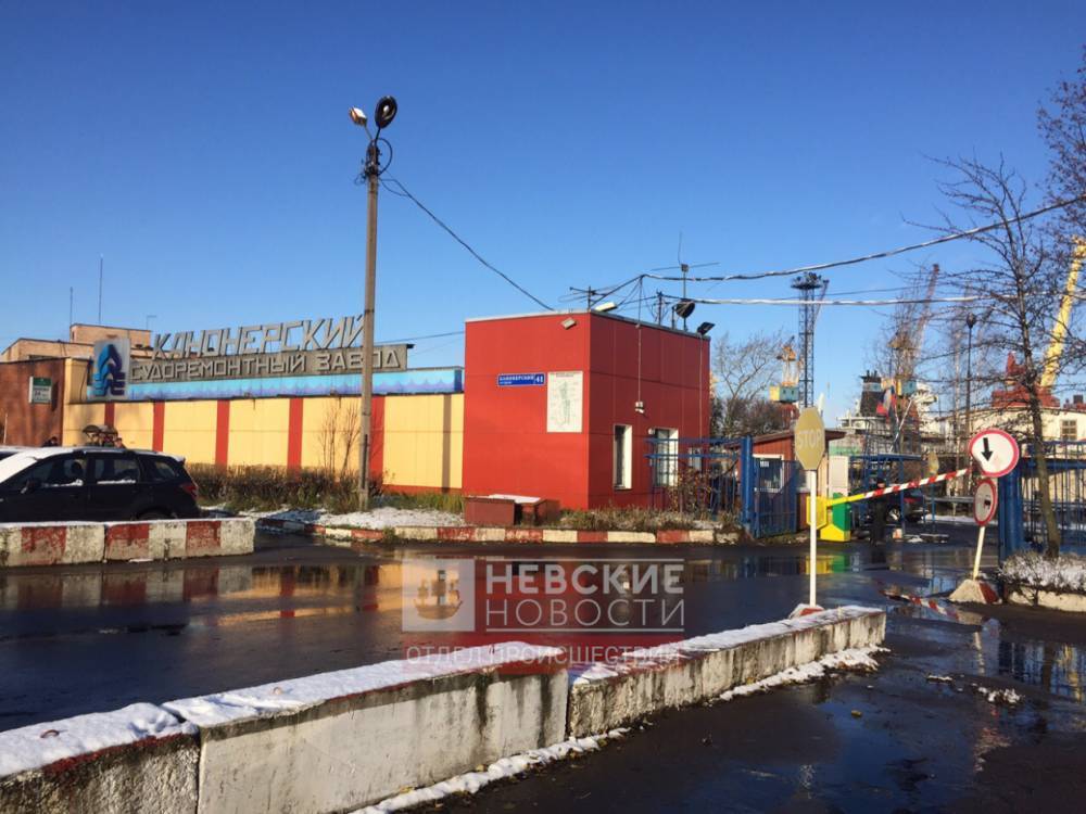 СК выехал на место взрыва на Канонерский завод