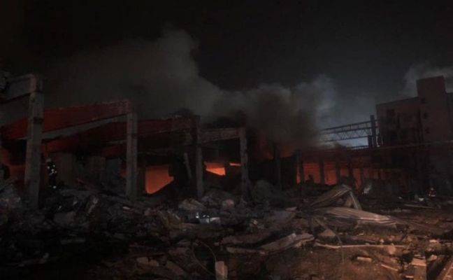 Взрыв на заводе в Днепропетровске — жители решили, что это землетрясение