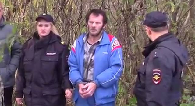 Опубликовано видео с подозреваемым в каннибализме жителем Архангельска