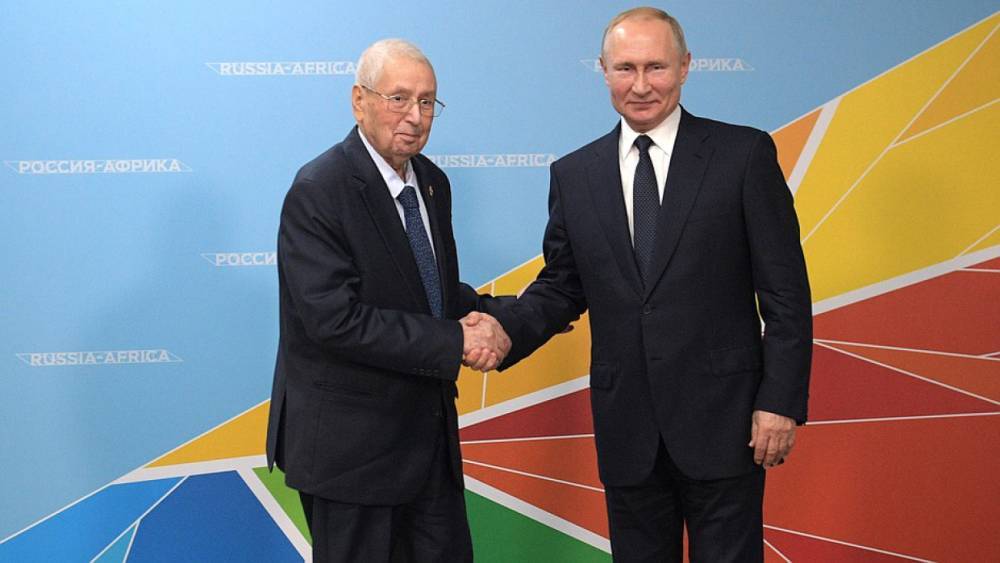 Песков высказался о встрече Путина и главы Алжира на форуме Россия — Африка