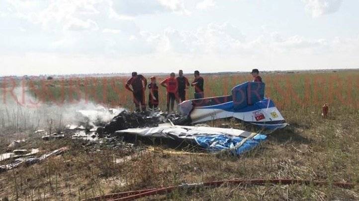 Два пилота погибли при крушении самолета на Кипре