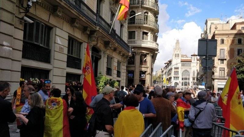 Новая манифестация в Барселоне пройдет 29 октября, предупредил МИД РФ