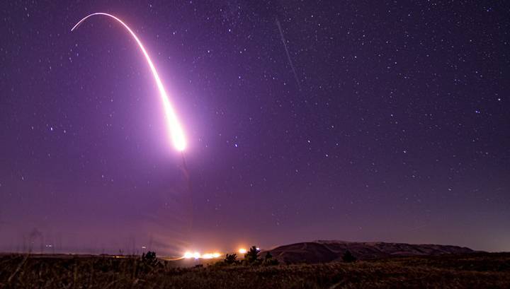 Штаты испытали межконтинентальную баллистическую ракету