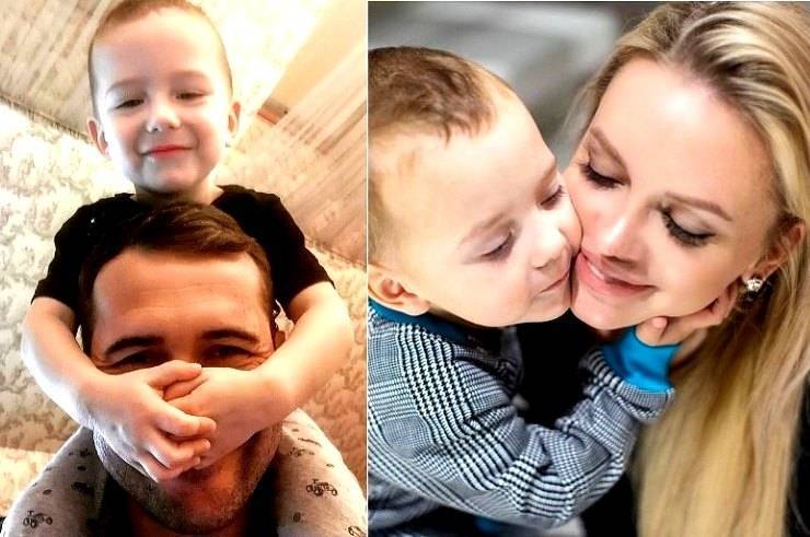 Александр Кержаков и Милана Тюльпанова поделились нежными фото с 2-летним сыном