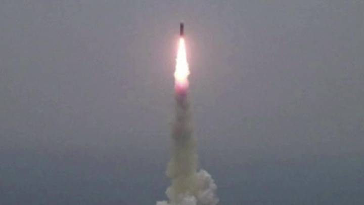 КНДР запустила новую ракету с подлодки