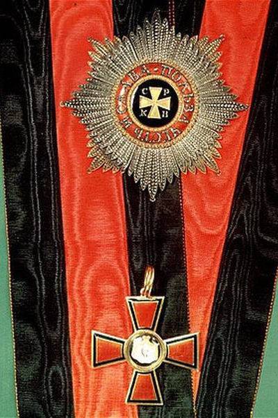Орден Святого Владимира ввели к 20-летию царствования Екатерины II