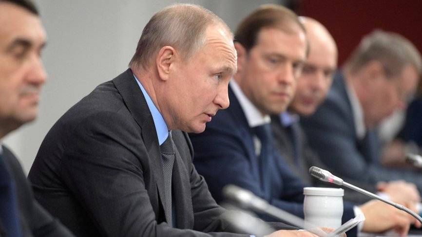 Путин анонсировал заседание Госсовета по вопросам здравоохранения
