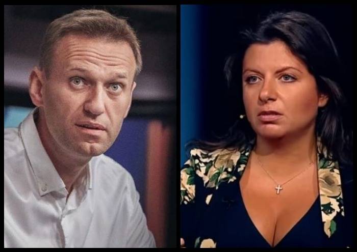 Симоньян объяснила выходки стареющего Навального тягой к молоденьким девушкам