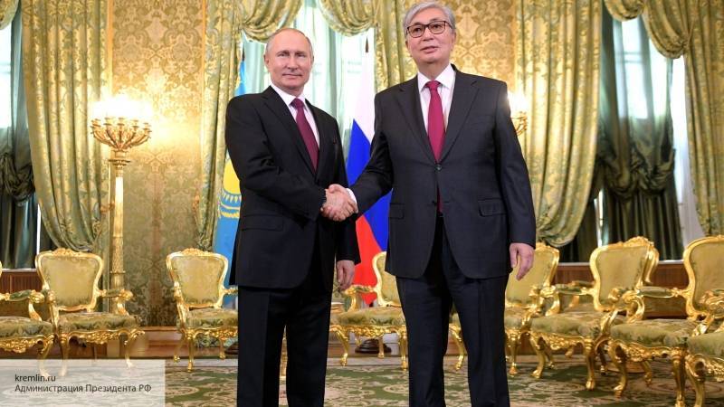 Путин рассказал о развитии сотрудничества России и Казахстана