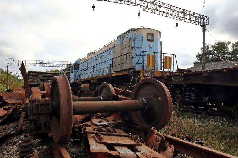 Украина объявила об уничтожении железных дорог