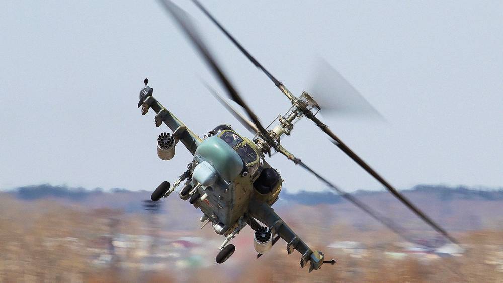 Вертолет Ка-52М получит новую сверхдальнюю систему РЛС