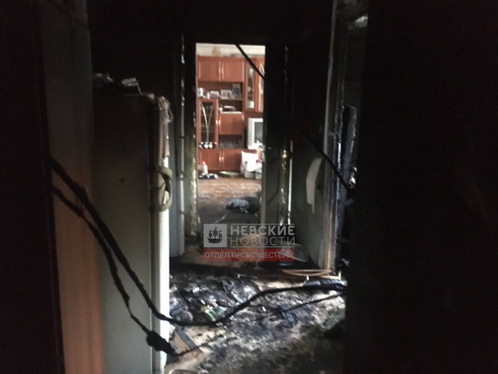 В доме на Косыгина за полчаса потушили пожар в четырехкомнатной квартире