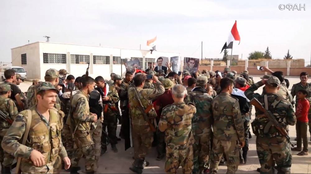Силы сирийской армии укрепляются на севере Хасаки для отпора курдским террористам