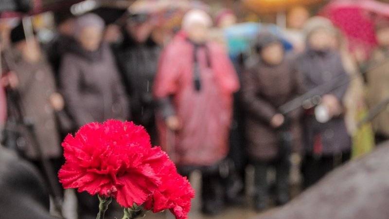 Акцию в память жертв репрессий открыла на Лубянке омбудсмен Москалькова
