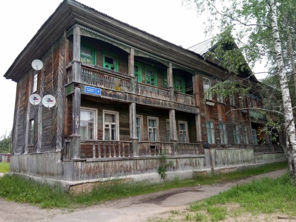 В Архангельске снесут 25 ветхих домов