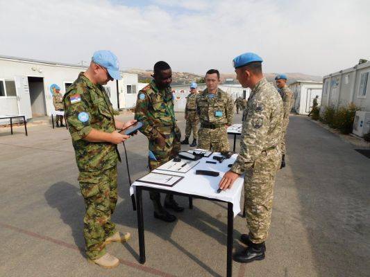 Казахстанские миротворцы в Ливане успешно прошли инспекцию ООН