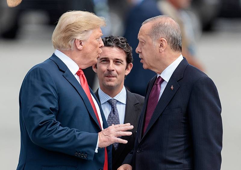 Трамп защитился от Эрдогана санкциями