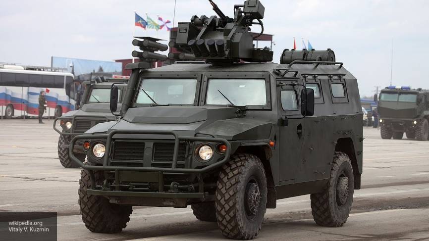 Десятки бронеавтомобилей для военной полиции РФ доставлены в Сирию, заявили в Минобороны