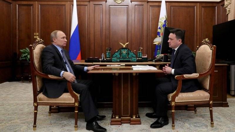 Воробьев рассказал Путину о сотрудничестве Московской области с центром «Сириус»