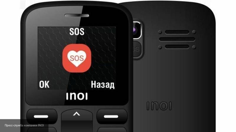 INOI представил телефон с док-станцией, удобными кнопками и клавишей SOS