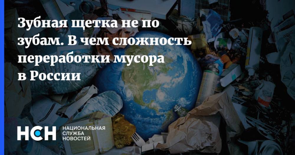 Названы ключевые трудности в вопросе переработки отходов в России