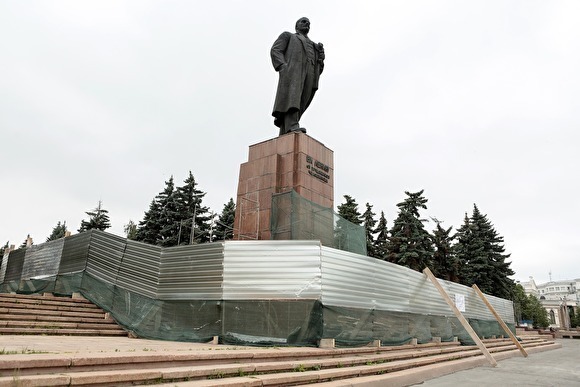 В Челябинске возбудили уголовное дело о халатности при ремонте памятника Ленину
