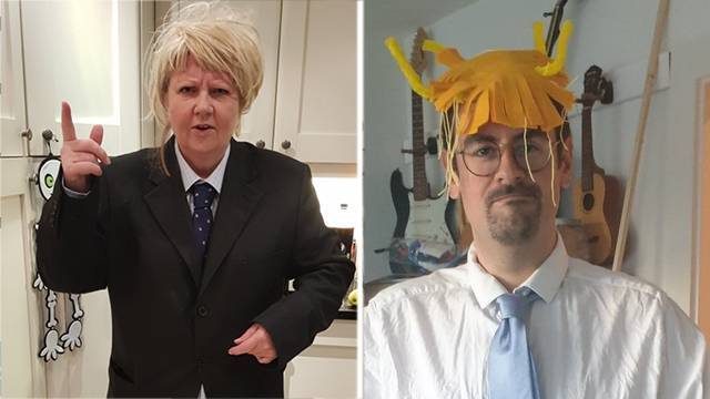 Британцы пугают друг друга Борисом Джонсоном и Brexit на Хэллоуин