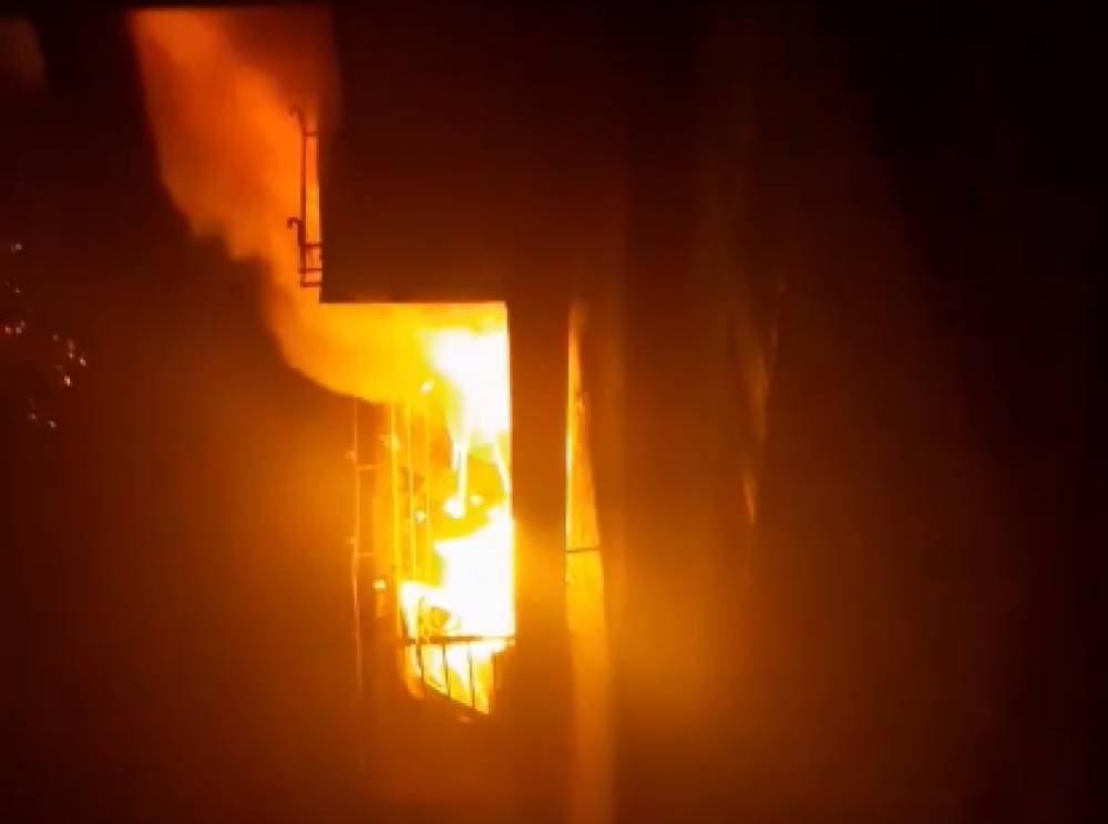 Следователи начали работу на месте пожара в в СНТ «Полиграфмаш»