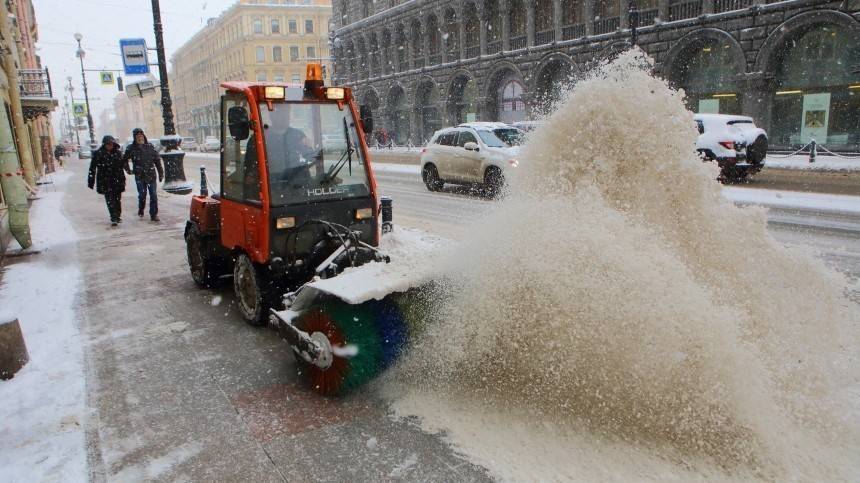 Мощная снежная буря надвигается на Петербург и Ленобласть